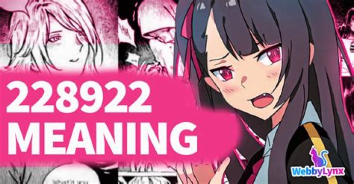 Unveiling the Mystery Behind 228922: A Deep Dive
