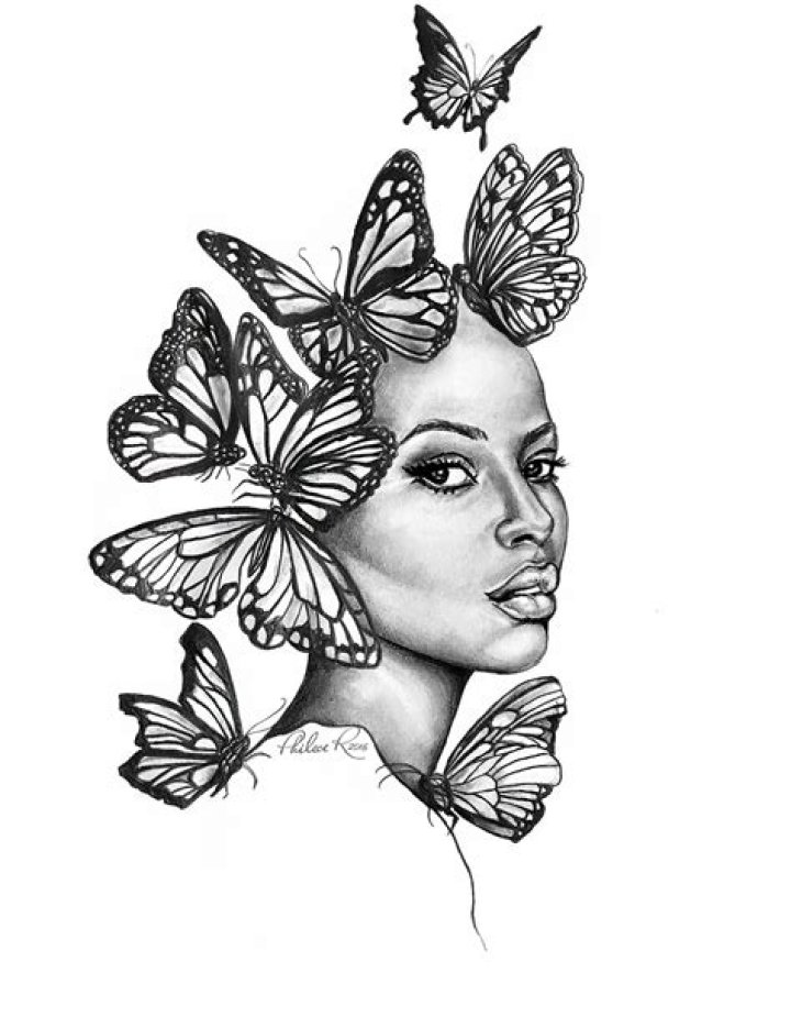 African Queen Tattoo Drawing: A Symbol of Strength and Heritage