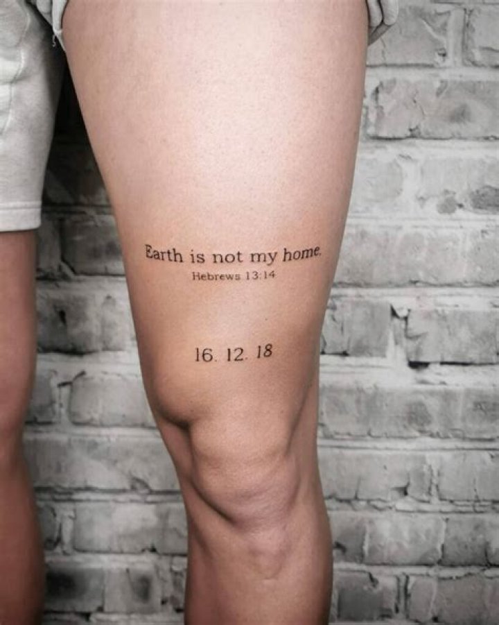 Bible Verse Tattoos: A Meaningful Expression of Faith