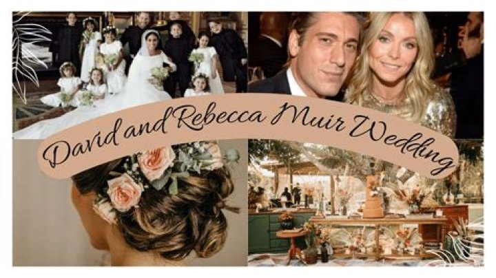 The Romantic Tale of David and Rebecca Muir Wedding: Love, Legacy, and Life Together
