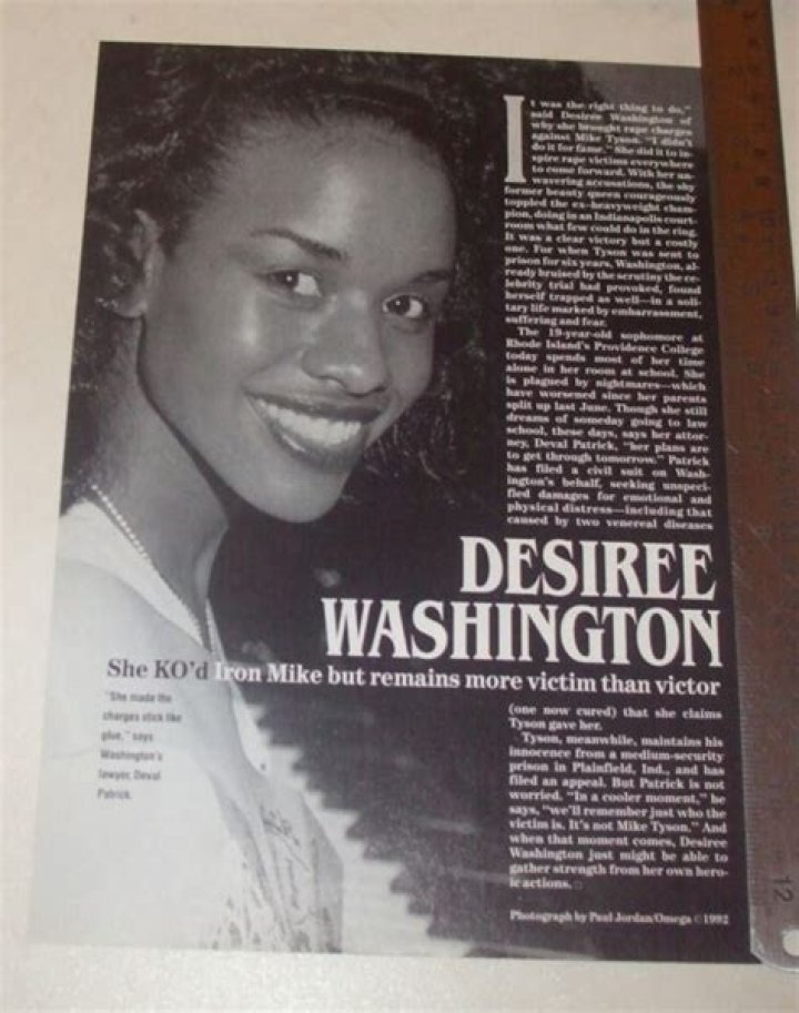 Desiree Washington: The Life and Legacy of a Controversial Figure