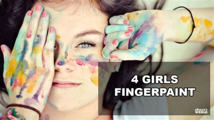 Unleashing Creativity: The Four Girls Fingerpaint Original Video