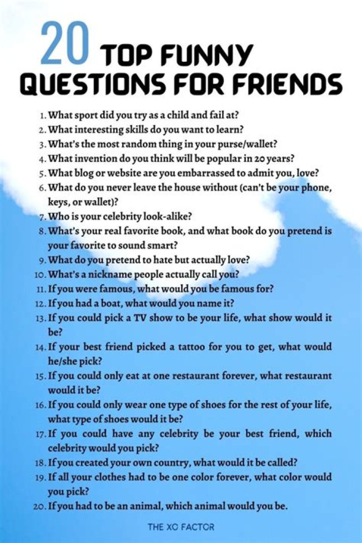 Funniest Questions to Ask a Friend: Ignite Laughter and Bonding