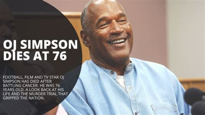O.J. Simpson's Age: Then and Now