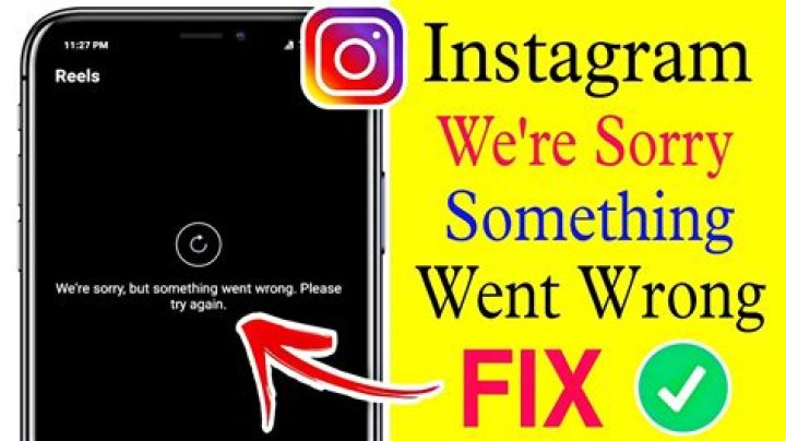 Instagram Error: We're Sorry, Something Went Wrong - How to Resolve the Blocked Issue