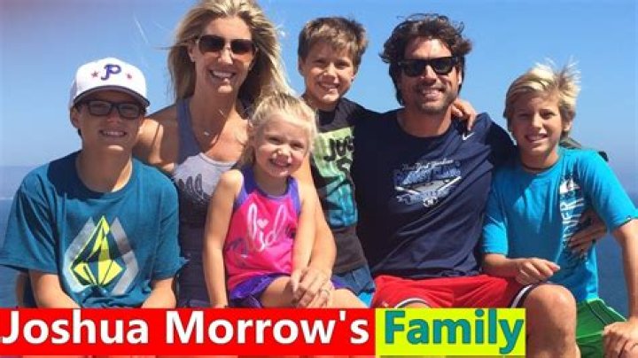 Joshua Morrows Family: A Look Inside