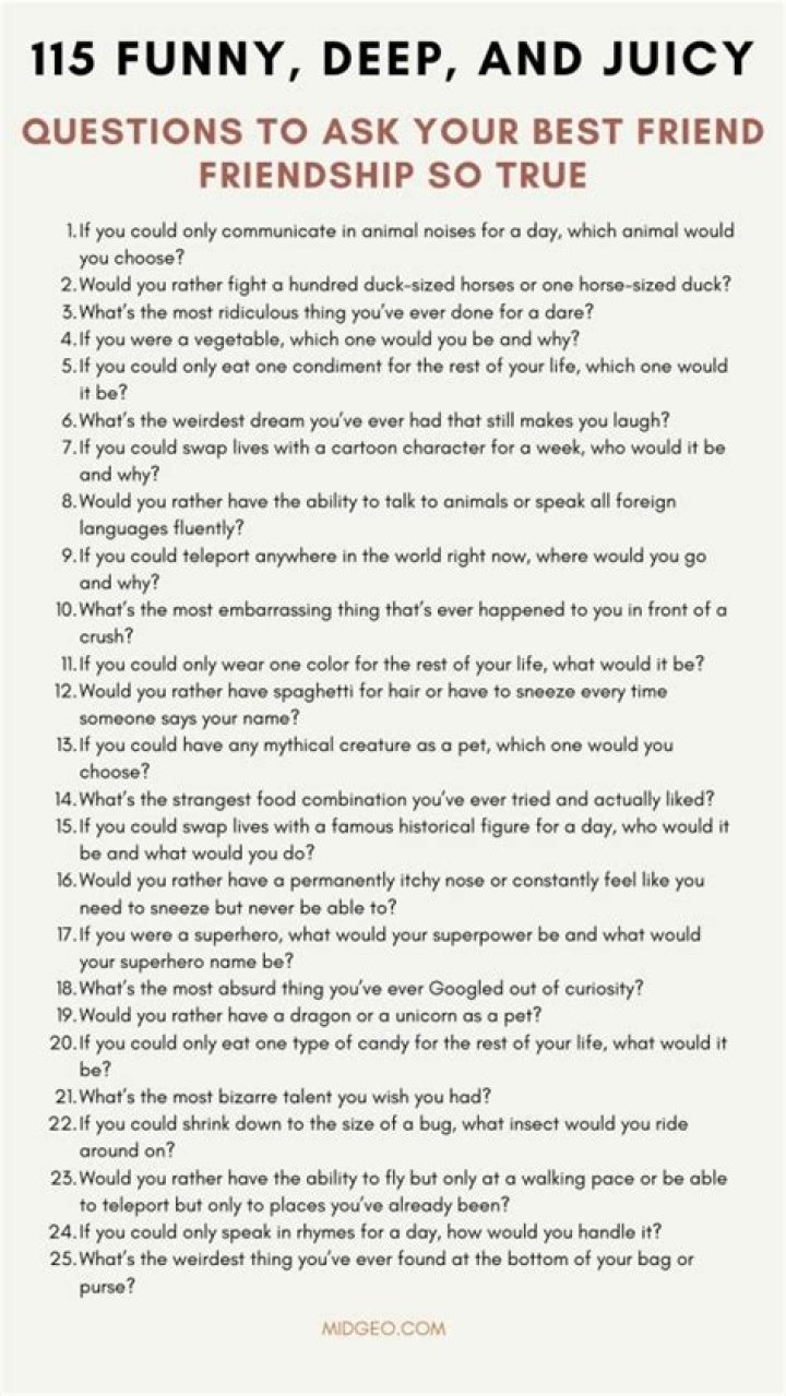 Juicy Deep Questions: Exploring the Depths of Human Connection