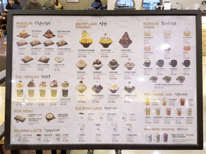 Leafy Korean Dessert Cafe Menu: A Sweet Journey into Korea's Finest Desserts