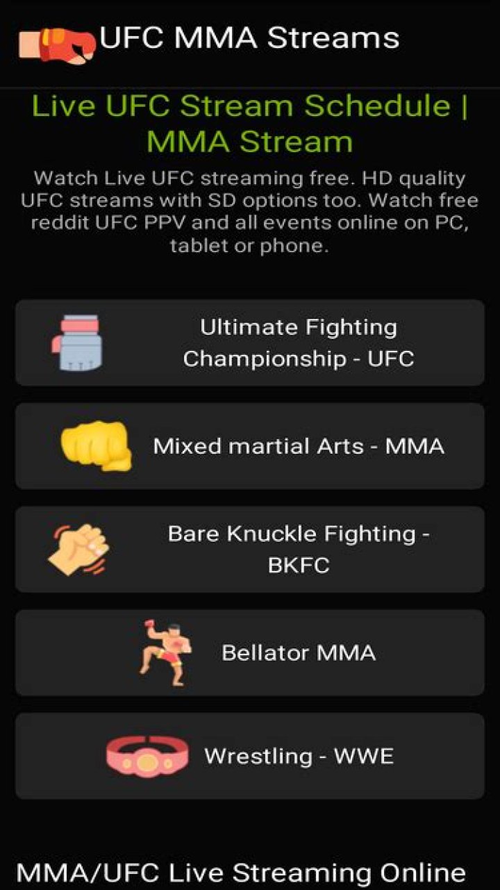 MMATreams: The Ultimate Guide to Streaming MMA Events