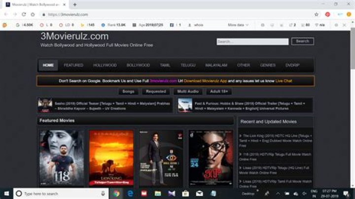 MovieRulz Official Website: The Ultimate Movie Streaming Hub