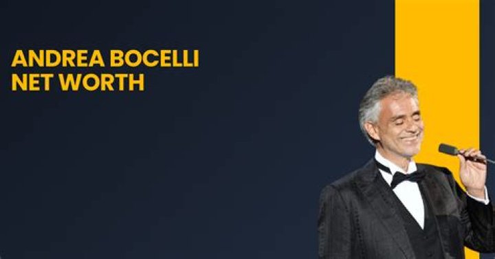 The Enigmatic Wealth of Andrea Bocelli: A Deep Dive into His Net Worth