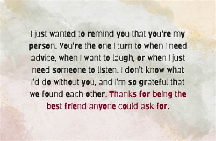 Nice Paragraphs to Send to Your Friend