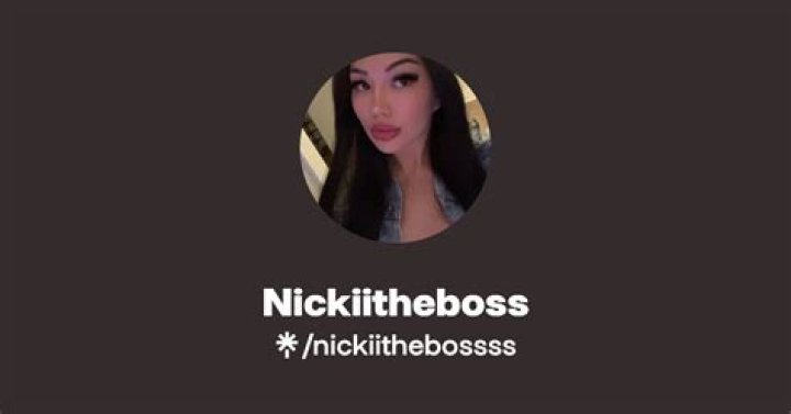 Nickiitheboss IG: The Ultimate Guide to Her Life, Career, and Social Media Influence