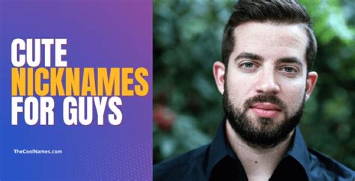 Adorable Nicknames for Guys: A Comprehensive Guide