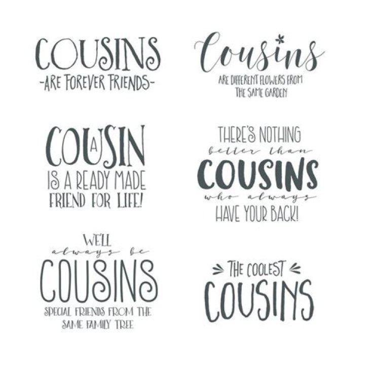 Short Cousin Sayings: Celebrating Family Bonds