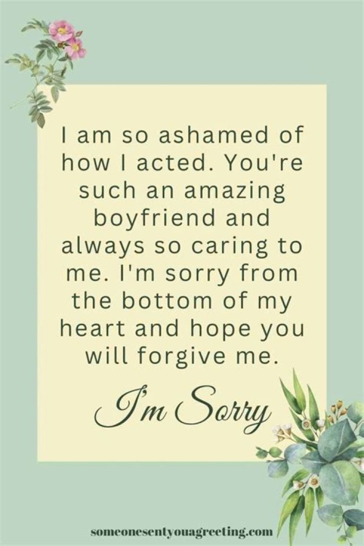 Heartfelt Sorry Letters for Him: A Guide to Apologizing Effectively