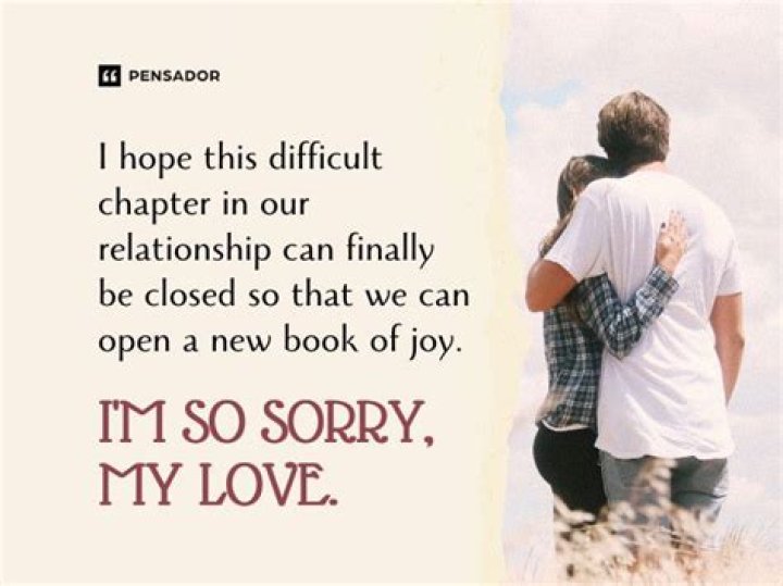 Sorry Quotes to Wife: Expressing Love and Regret