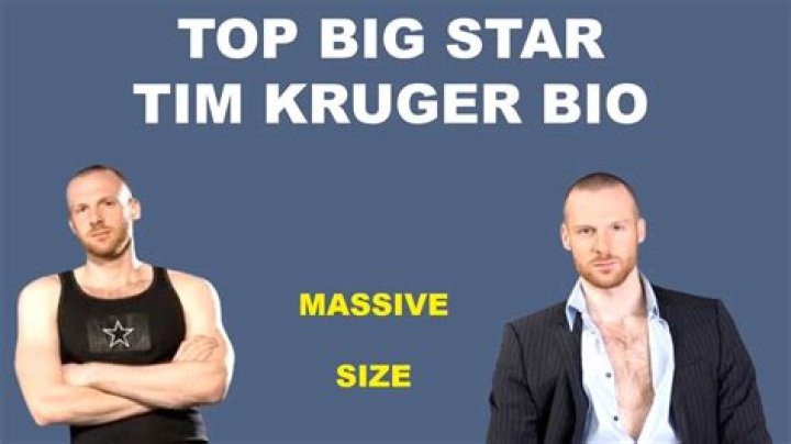 Tim Kruger Biography: A Comprehensive Look at the Actor's Life and Career