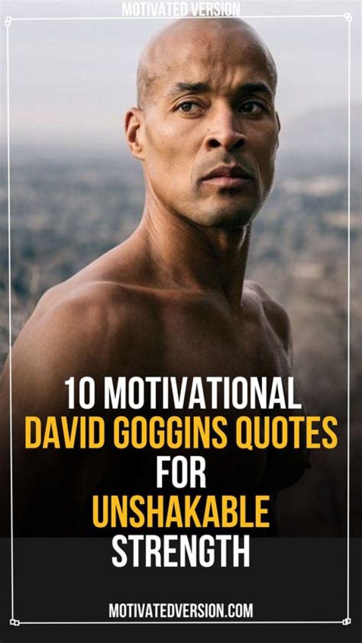 Unbreakable Spirit: The Motivational Power of David Goggins Quotes